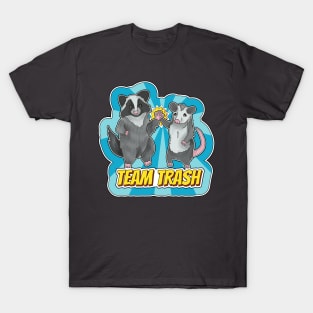 Team Trash - Opossum and Raccoon Duo T-Shirt